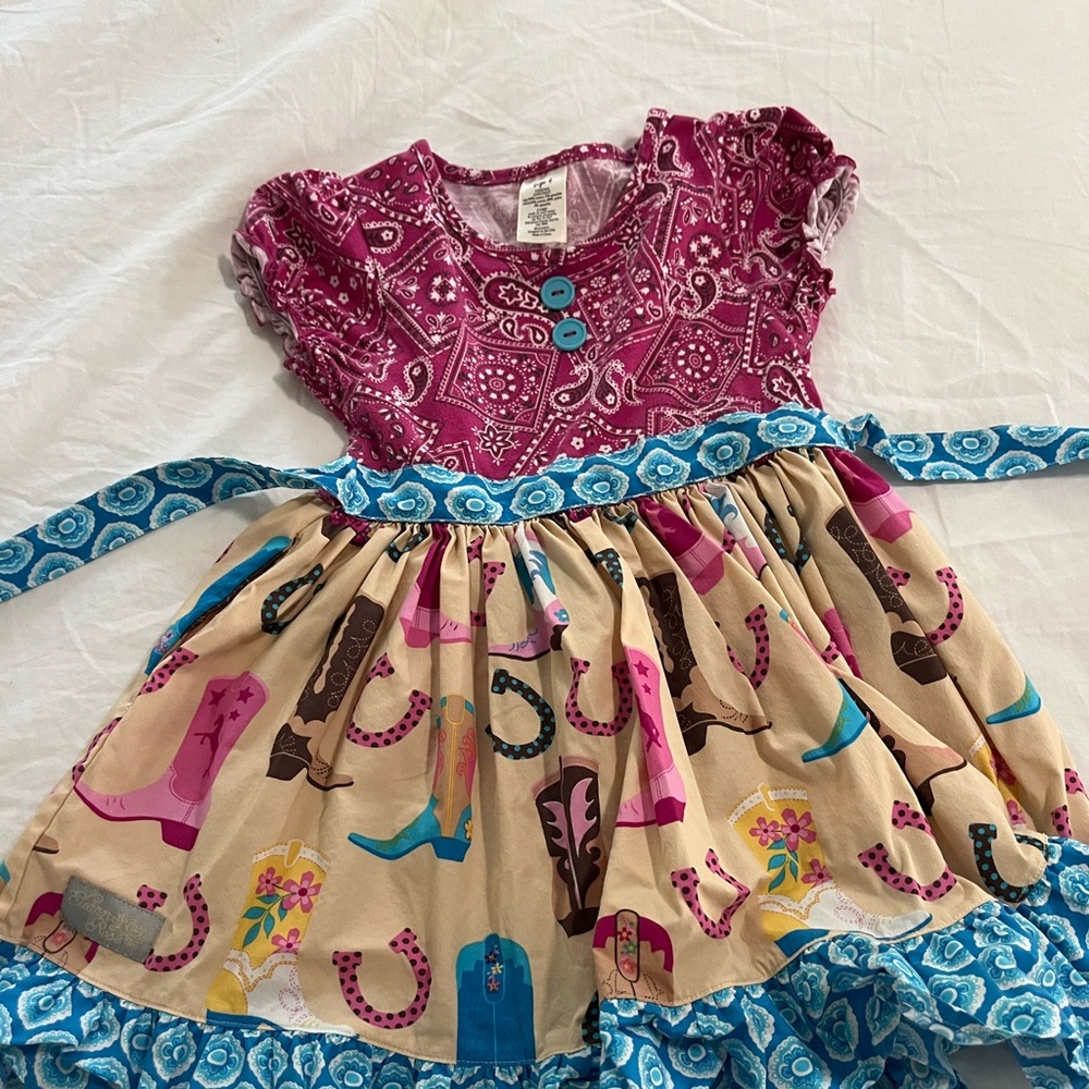 Eleanor Rose cowgirl dress size 4